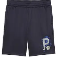 Puma Sportbroek navy / donkerblauw / lichtgrijs