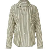 s.Oliver Blouse lichtgroen / wit