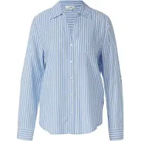 s.Oliver Blouse lichtblauw / wit