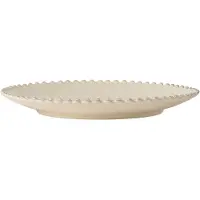 Costa Nova - Bord - Pearl - 28 cm - Créme - Stoneware - Dinerbord