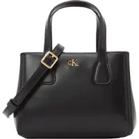 Calvin Klein Shopper 'Monogram Plaque Tote' zwart