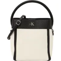 Calvin Klein Handtas zwart / wolwit