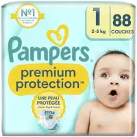 Pampers Premium Protection - Maat 1 - 88 Luiers (2-5KG)