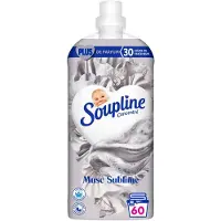 Soupline Concentré Musc Sublime 1,26 L – Geconcentreerde Wasverzachter – Tot 60 Wasbeurten – Intense Zachtheid & Luxe Muskusgeur