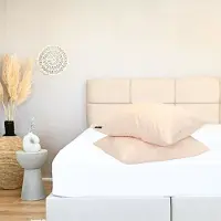 HappyBed Kussenslopen Soft Peach 60x70 cm - Kussensloop set 2 stuks - 100% - Ultieme slaapcomfort