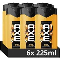 Axe - Douchegel - Fine Fragrance Collection - Black Vanilla - 6 x 225 ml