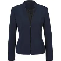 Goldner Blazers nachtblauw