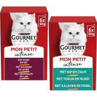 Gourmet Mon Petit DUO Kattenvoer - Maaltijdzakjes