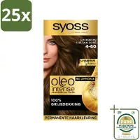Syoss Oleo Intense - Haarverf - 4-60 - Goudbruin - 115ml x 25