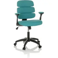 Hjh OFFICE Kinderdraaistoel Kid ERGOLINO B, een draaistoel met een ergonomische rugleuning