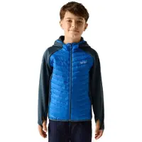 Regatta - Kid's Junior Andreson Hybrid - Hybride jas 10-11 Years, blauw