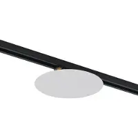 QAZQA Moderne witte plafondlamp voor railsysteem 1-fase 2-lichts - Iconic Pulley