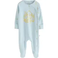 Next Rompertje/body 'Eid' lichtblauw / goud