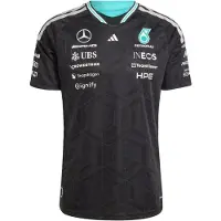 Adidas Functioneel shirt 'Mercedes - Amg Petronas Formula 1 Team Driver' aqua / zwart / wit