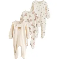 Next Nachtkledij camel / lichtbeige / chocoladebruin