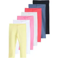 Next Leggings donkerblauw / lichtgeel / lichtgrijs / koraal / rosa / zwart / wit