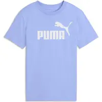Puma ESS No. 1-logo T-shirt voor Dames, Maat 7-8Y