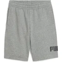 Puma Broek 'ESS' grijs gemêleerd / zwart