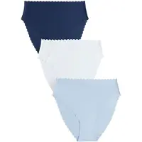 Next Slip lichtblauw / donkerblauw / wit