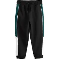 Next Broek smaragd / zwart / wit