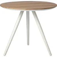 Intratuin Bijzettafel Keiss Naturel / Wit D 40 H 45 Cm