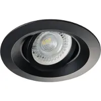 Kanlux S.A. COLLIE inbouwspot rond zwart