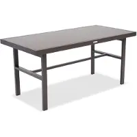 Garden Point Eettafel voor in de tuin Porto bruin