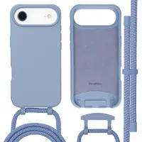 IMoshion Color Backcover met afneembaar koord met MagSafe voor de Apple iPhone Air - Ash Blue