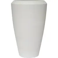 Intratuin Bloempot Girona Wit D 55 H 86 Cm