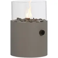 Cosi Fires Cosiscoop XL gaslantaarn Ø 20,5 x 30 cm - clay
