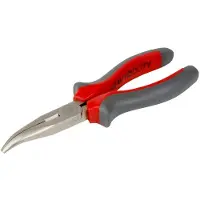 ABC-led Proline Gebogen punttang 160mm - soft grip - HRC