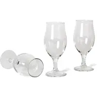 Bormioli Rocco Bormioli Bierglazen - 9x - speciaalbier glazen - op voet - 260 ml