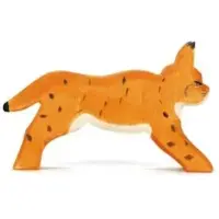 Ostheimer speelgoed lynx speelfiguur van karton - multicolor.