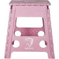 Horka opstapkrukje Get Up 255 x 215 x 39 cm opvouwbaar roze