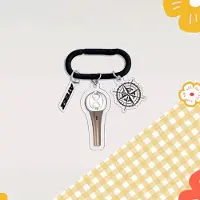 ATEEZ KPOP Carabiner Bag Charm LightStick Keychain [Sleutelhanger]