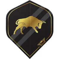 Bull's Retro Std Black - Dart Flights