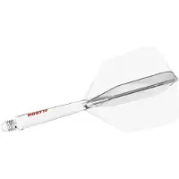 Cuesoul ROST 77 Transparent With Red Logo Big Wing - Dart Flights
