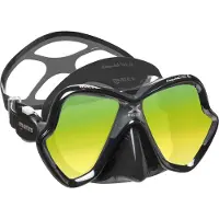 Mares X Vision Ultra Ls Mirror Diving Mask Zwart