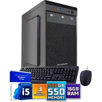 Screenon Intel Compleet PC SET | Intel Core i5 | 16 GB DDR4 | 500 GB SSD + Muis & Toetsenbord | Windows 11 Pro + WiFi & Bluetooth