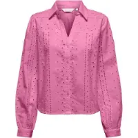 ONLY Blouse Onlloretta Ls Emb Feminin Blouse Wv 15364408 Wild Orchid Dames Maat - XS