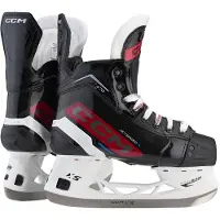 CCM – Jetspeed FT670 – IJshockeyschaatsen – Schaatsen Kinderen – Zwart – Responsieve One-Piece Feel & Lichtgewicht Energy Transfer – Regular Fit – Maat EU 34