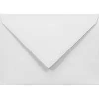 Netuno Gladde witte enveloppen C6 - 114 x 162 mm - A6 - 50 stuks - NK natgelijmde - 100 gram - Amber -