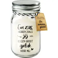 Paper Dreams Geurkaars In Glas - Zus Wit wit Glas Kaars