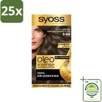 Syoss Oleo Intense - Haarverf - 5-54 - Licht Asbruin - 115ml x 25