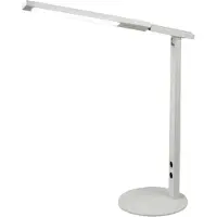 FABAS LUCE LED-tafellamp LB25, wit, met aanraakdimmer, 8W, 2700-5000K