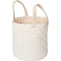 Little Dutch Pure Opbergmand Groot - Soft Beige Streep