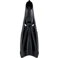 Tusa Solla - High-Performance full-foot duikvinnen met ForcElast-technologie en 20° angled blade design voor efficiënte voortstuwing - Zwart/Zwart - FF-23 - Maat XS (36–37) - (23–23,5 cm)