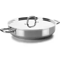 Lacor 54640S Pan zonder deksel, diameter 40 cm, Chef Luxe