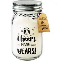 Paper Dreams Geurkaars In Glas - Cheers Wit wit Glas Kaars