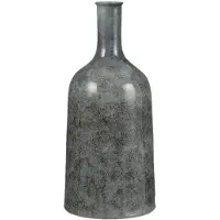 Mica Decorations oliver ronde fles blauw maat in cm: 50 x 26
